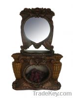 Sell attractive design poly resin mirror