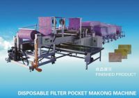 Sell DISPOSABLE FILTER POCKET MAKING MACHINE