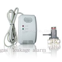 wired gas Lpg alarm with valve(L&L-559AV)