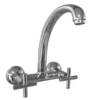 Sell double handle kitchen faucet