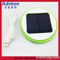 2013 Newest 2600mAh Sunbloom portable solar charger design for Mobile
