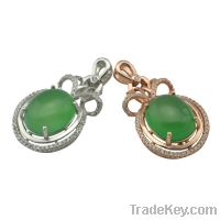 Sell wholesale sterling silver jewelry sets silver insert jade jewelry