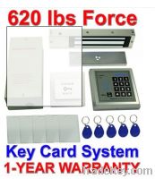Sell 620 LBs Kit Electric Door Lock Magnetic Access Control ID Card Pa