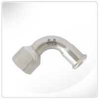 Stainless steel internal thread elbow