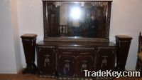 italian dining room mirrored sideboard mahogany