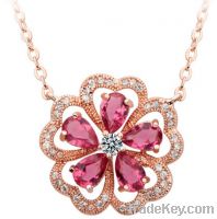 Sell Top quality Fashion Gold Plated pendent necklace