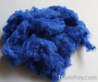 Sell dope dyed polyester staple fiber