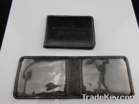Sell leather credit card holder for promotion