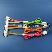 3in1 colro charger cable