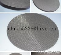 Sell stainless steel filter disc mesh ] ss wire mesh