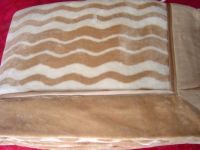 Sell cotton blanket natural color