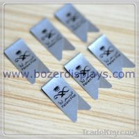 Stainless Steel Promotional Printed Paper Clips/Branded Paperclips