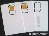 Sell GSM micro test sim card, free shipping