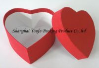 Sell heart-shaped box,