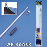 Sell-  6 FT Aluminum 3 Sectional Hand Hold Adjustable Flagpole Kit