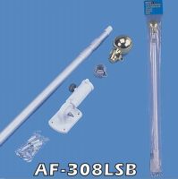 Sell- 8 FT Aluminum 3 Sectional Adjustable Flagpole Kit.