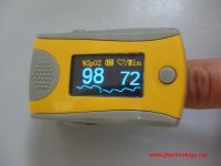 Fingertip Pulse Oximeter--Yellow