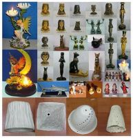 glass craft christmas resin ceramics porcelain candlestick