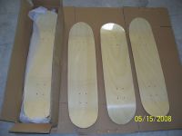 Sell skateboard blank decks