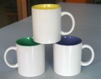 Sell  solid color inside mug