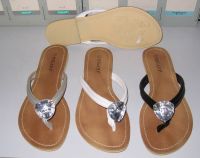 Sell  Laies slippers, size:36-41, PU upper thong