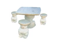 Sell stone chair and table