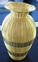 a vase brass