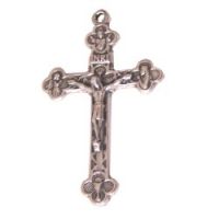 Sell 46x29 mm Pewter rosary crucifix- Trinity Crucifix (1.8x1.1")