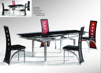 Sell Extendable Glass dining table AW8063