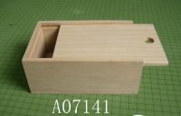 Sell wooden slide lid box