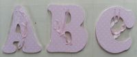 Sell wooden letters painted