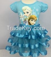 hot Sell princess girl dress