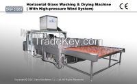 Glass Cleaning Machine with High Pressure Wind
