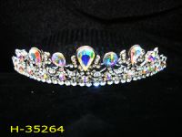fashion crystal tiara