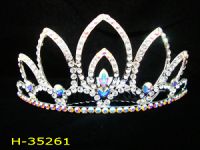 crystal tiara crown
