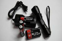 Flashlight Battery Charger for Protected 18650