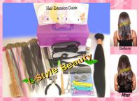 Sell Hair Extensions kit (Full Set) +VCD 4 Techniques Training
