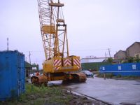 Sell used crawler crane Hitachi KH700 (hydraulic crawler crane)