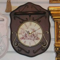 Classical wooden wall clock