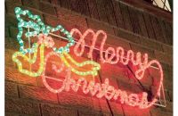 Sell Merry Christmas Silhouette, christmas lights, rope light