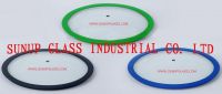 Sell high quality glass lid with silicone rim