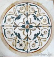 Sell Round Water Jet Stone Floor Medallions parquet Sjm125