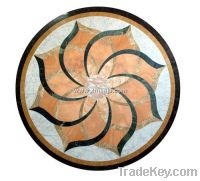 Sell Round Water Jet Stone Floor Medallions parquet Sjm135