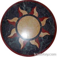 Sell Round Water Jet Stone Floor Medallions parquet Sjm140