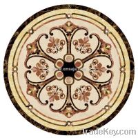 Sell Round Water Jet Stone Floor Medallions parquet Sjm146