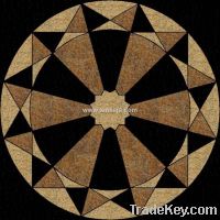 Sell Round Water Jet Stone Floor Medallions parquet Sjm149