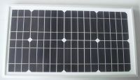 Sell 20w mono-Cry Silicon Solar Panel /solar module