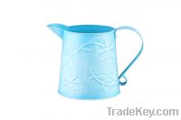 Galvanzied Watering Can With Decal