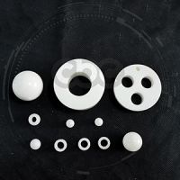 Zirconia ceramic pump and valve components