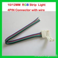 Sell 10MM/12MM RGB Strip Connector without soldering